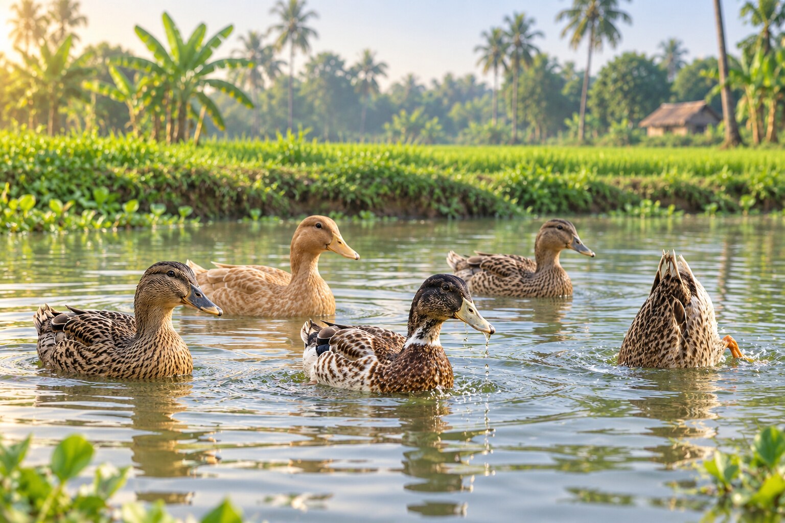 দেশি হাঁসের নমুনা